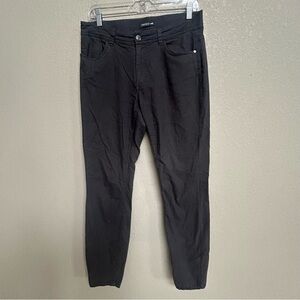 Toad&Co Women’s Charcoal Gray Organic Tencel Stretch Straight Leg  Ankle Pants 8